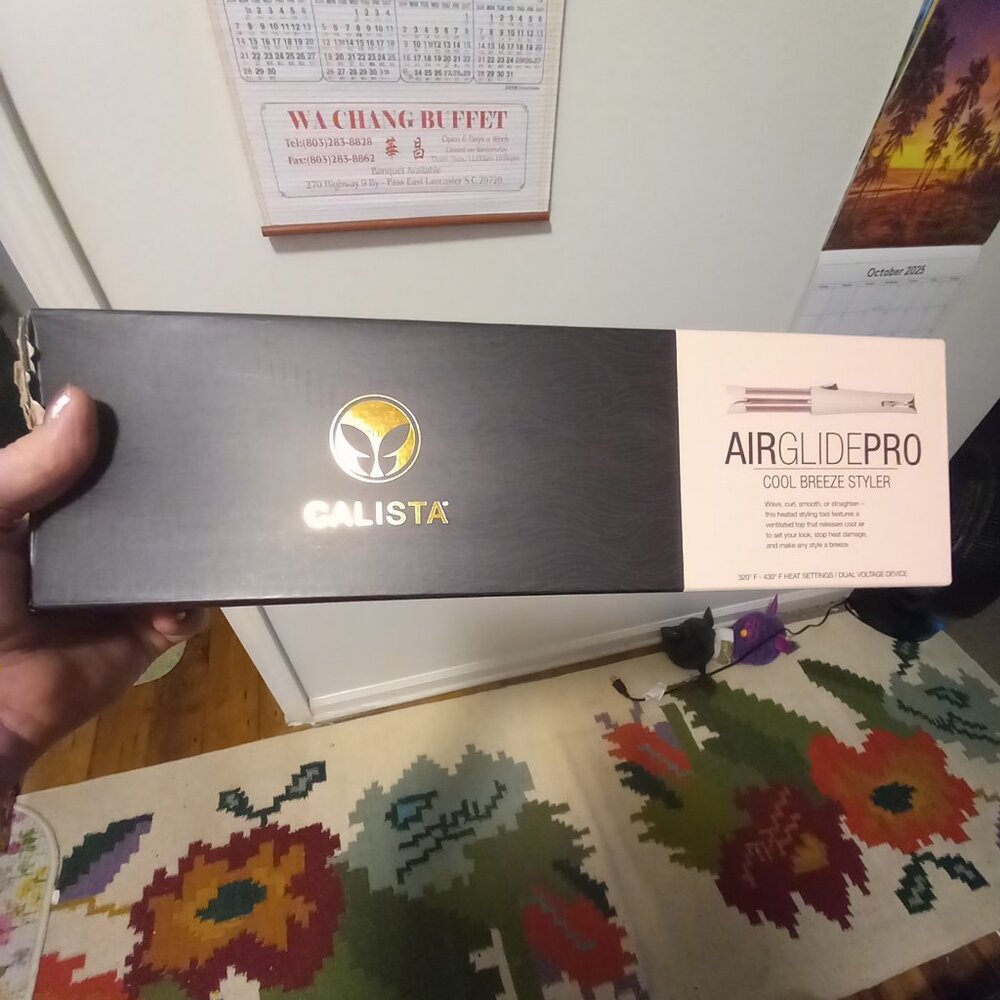 Calista Air Glide Pro Styler  Rose Gold